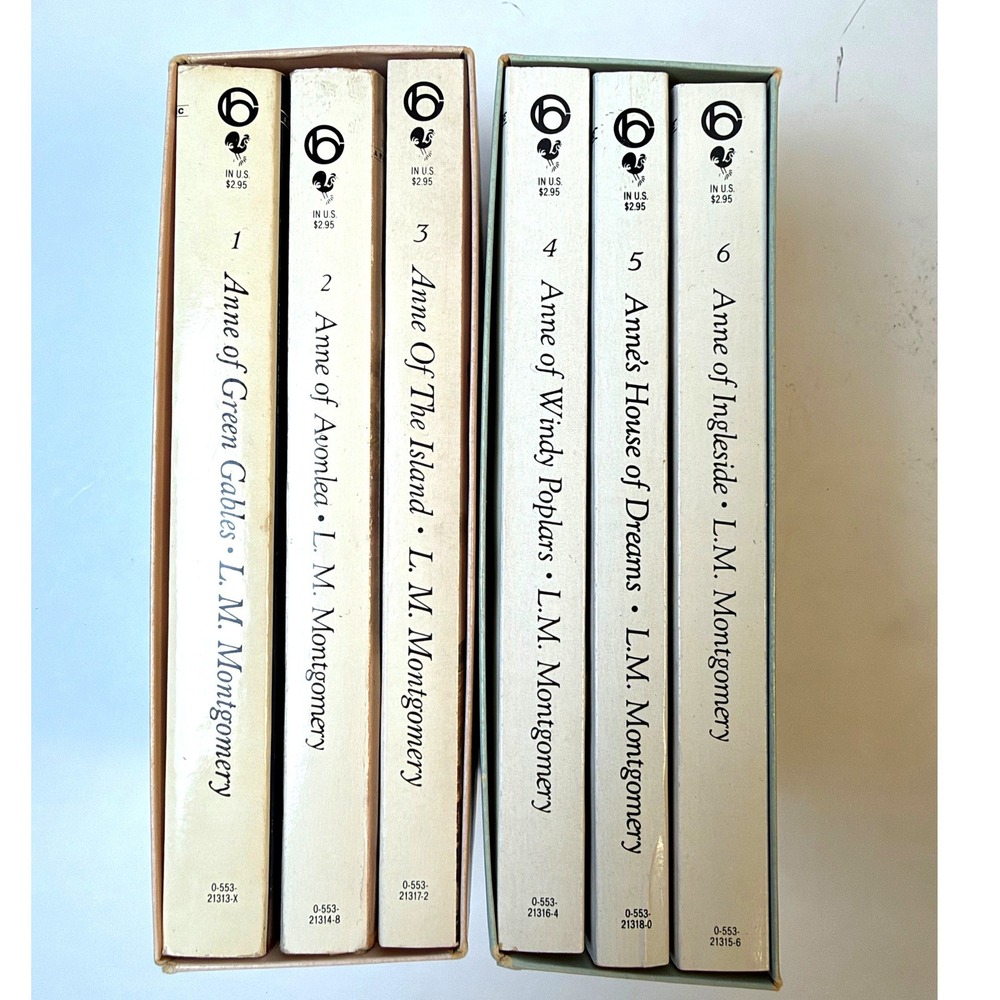 Anne of Green Gables 6‑Book Box Set – Bantam Classics Vintage Collection